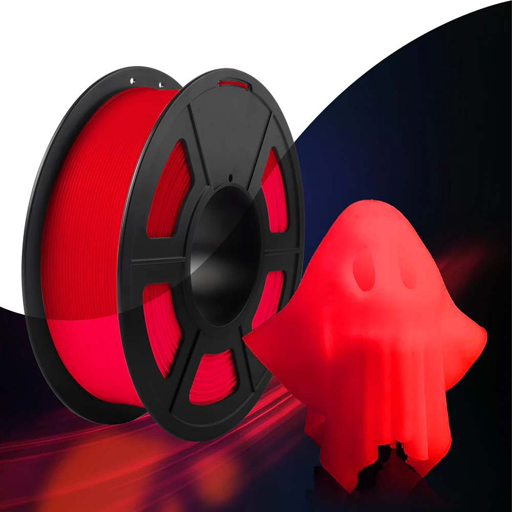 SUNLU Special Filament 1KG, PLA-Glow in Dark, PLA-CF, ASA, EABS, PVB - Image 33