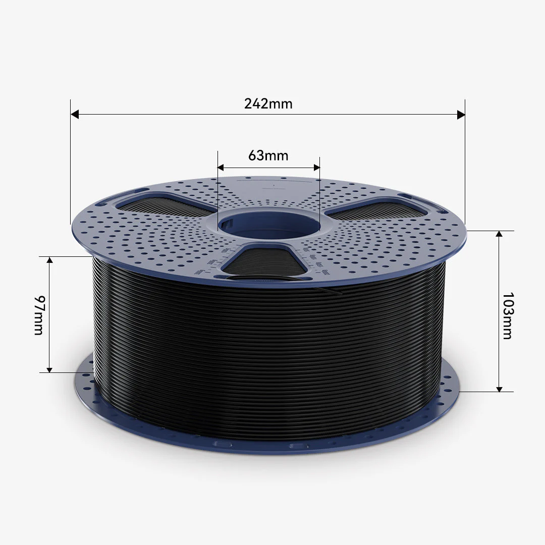 [Bigger Size, Longer Use, No Waste] 3KG & 5KG Large Spool PETG, ABS 3D Printer Filament Collection - Image 3