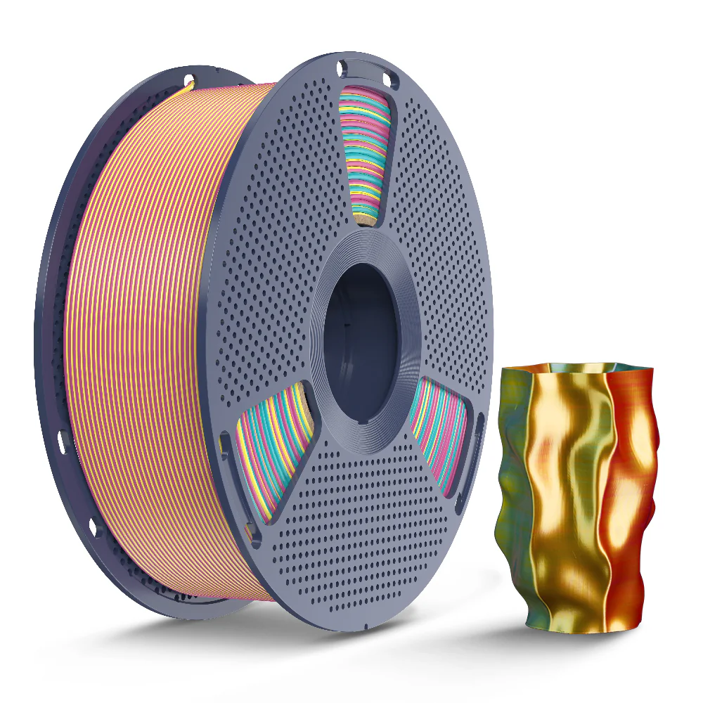 [MOQ: 3KG] Multi-Color SILK Filament(Dual-color, Tri-color and Four-color) 3D Printer Filament 1KG - Image 36