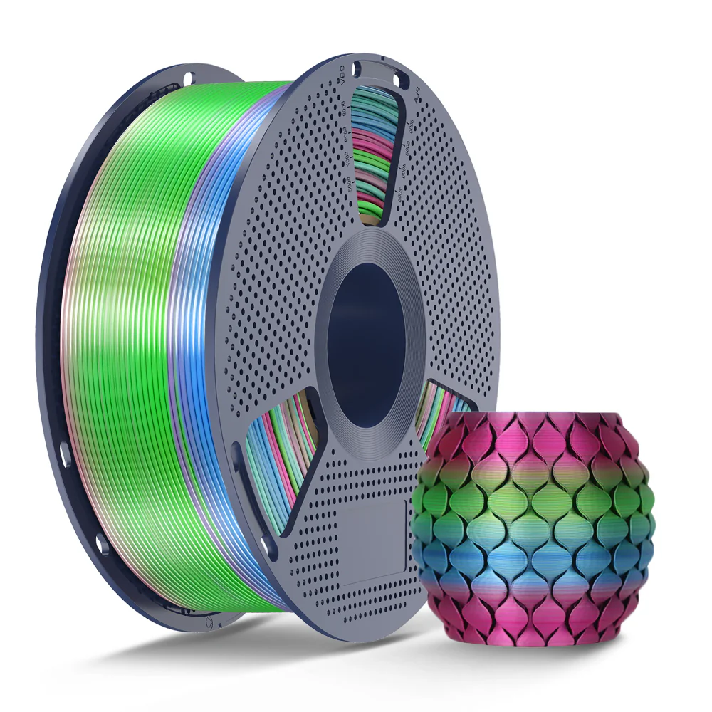 [MOQ: 3KG] PLA, SILK, PETG Rainbow Filament 3D Printer Filament 1KG - Image 28