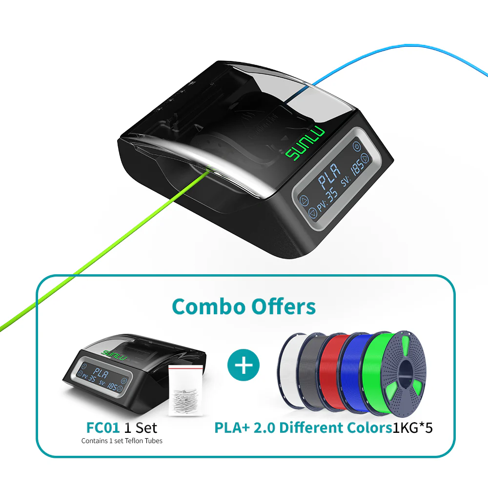 SUNLU Filament Connector FC01, Fusion Splicer, Weldable to 1.75mm PLA, ABS, PETG, PCL, PA and PC Filament - Image 26