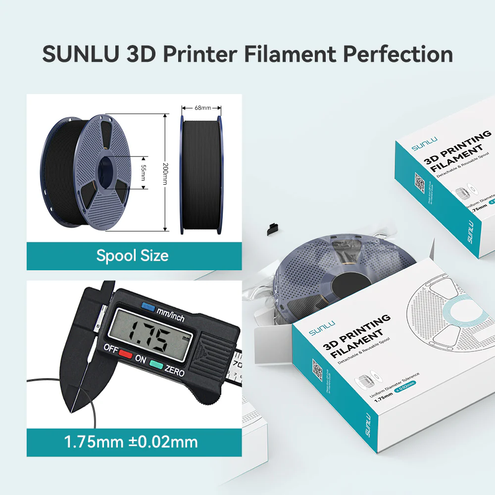 [MOQ: 6KG] High Speed Matte PETG 3D Printer Filament 1KG - Image 9