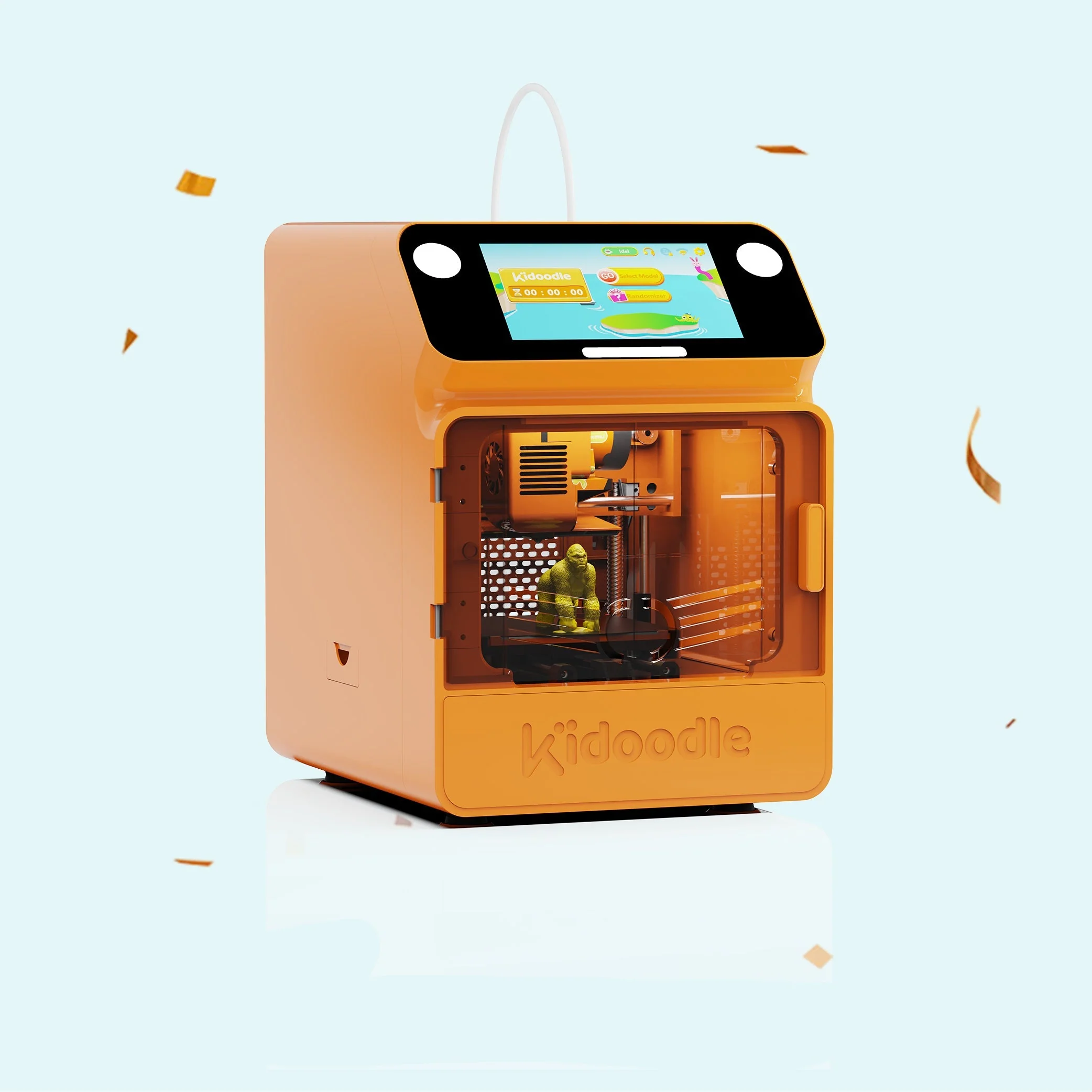 Kidoodle MiniBox A1: 3D Printer for Kids, Unleash Creativity with Kidoodle, 600mm/s High Speed, AutoLiv/Design Safe for Kids/5" Touch Screen, Wi-Fi/App Control, Easy to Install at Home/School - Image 19