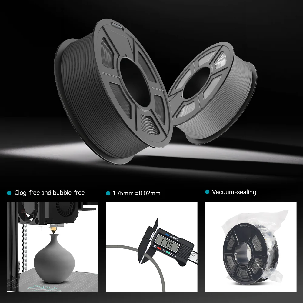 Matte PLA 3KG Large Spool 3D Printer Filament 3KG - Image 8