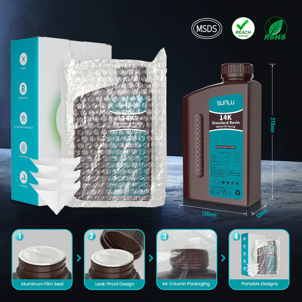 [MOQ: 5 Bottles] 14K Standard Resin and Redwax Resin 1000g - Image 10