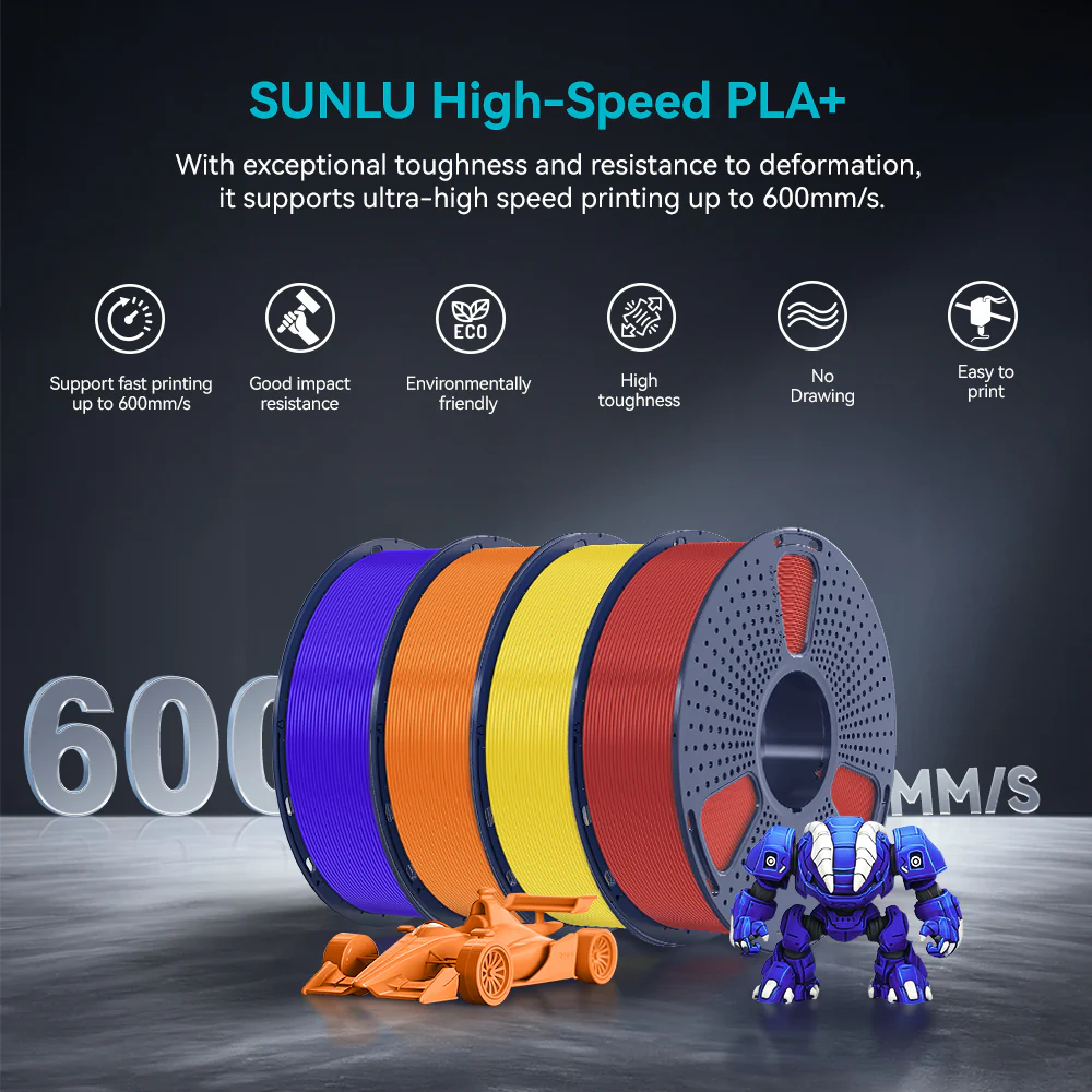[MOQ: 6KG] High Speed PLA+(PLA Plus), HS_PLA+ 3D Printer Filament 1KG - Image 4