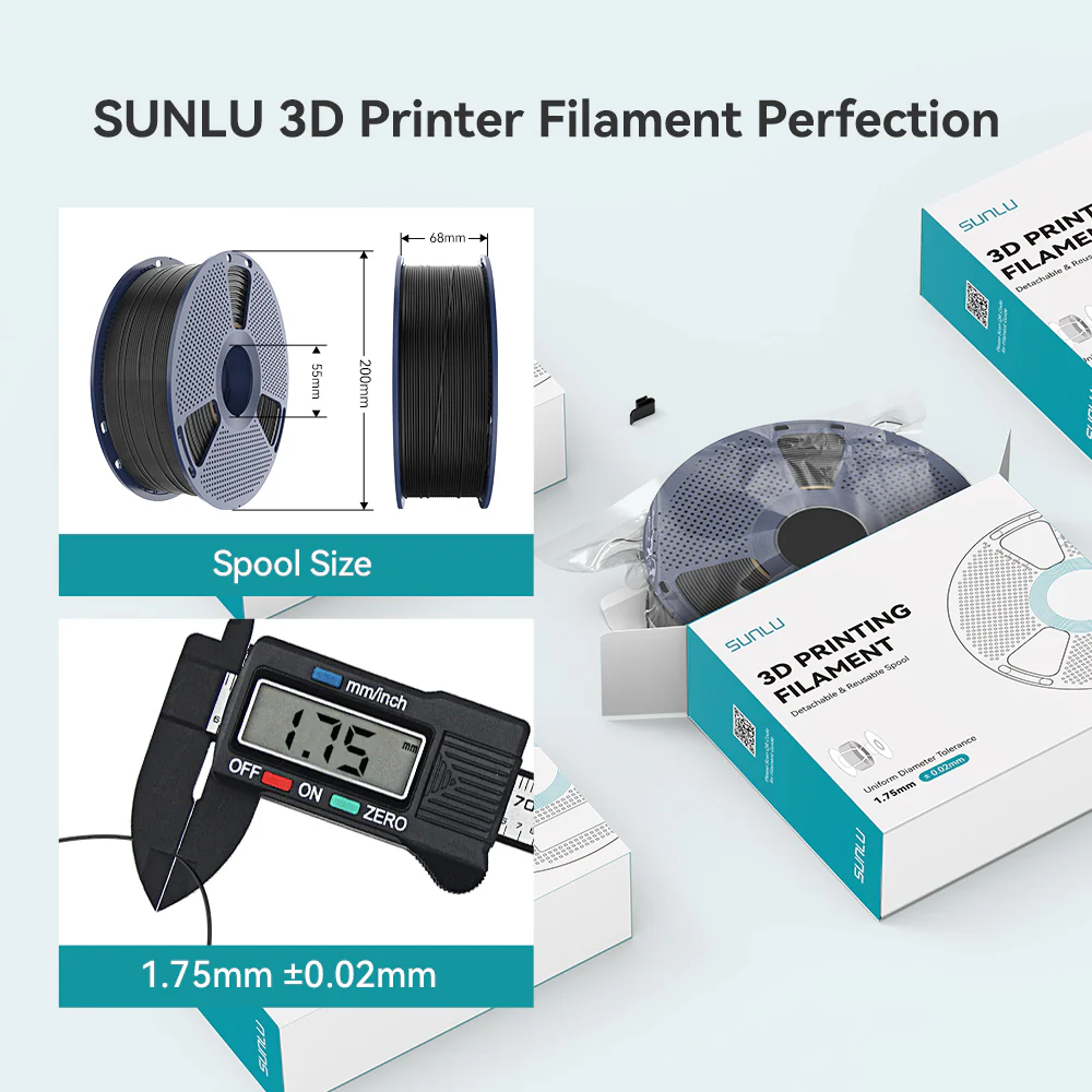 [MOQ: 6KG] PLA+ 2.0, Upgraded PLA+(PLA Plus), 3D Printer Filament 1KG - Image 9