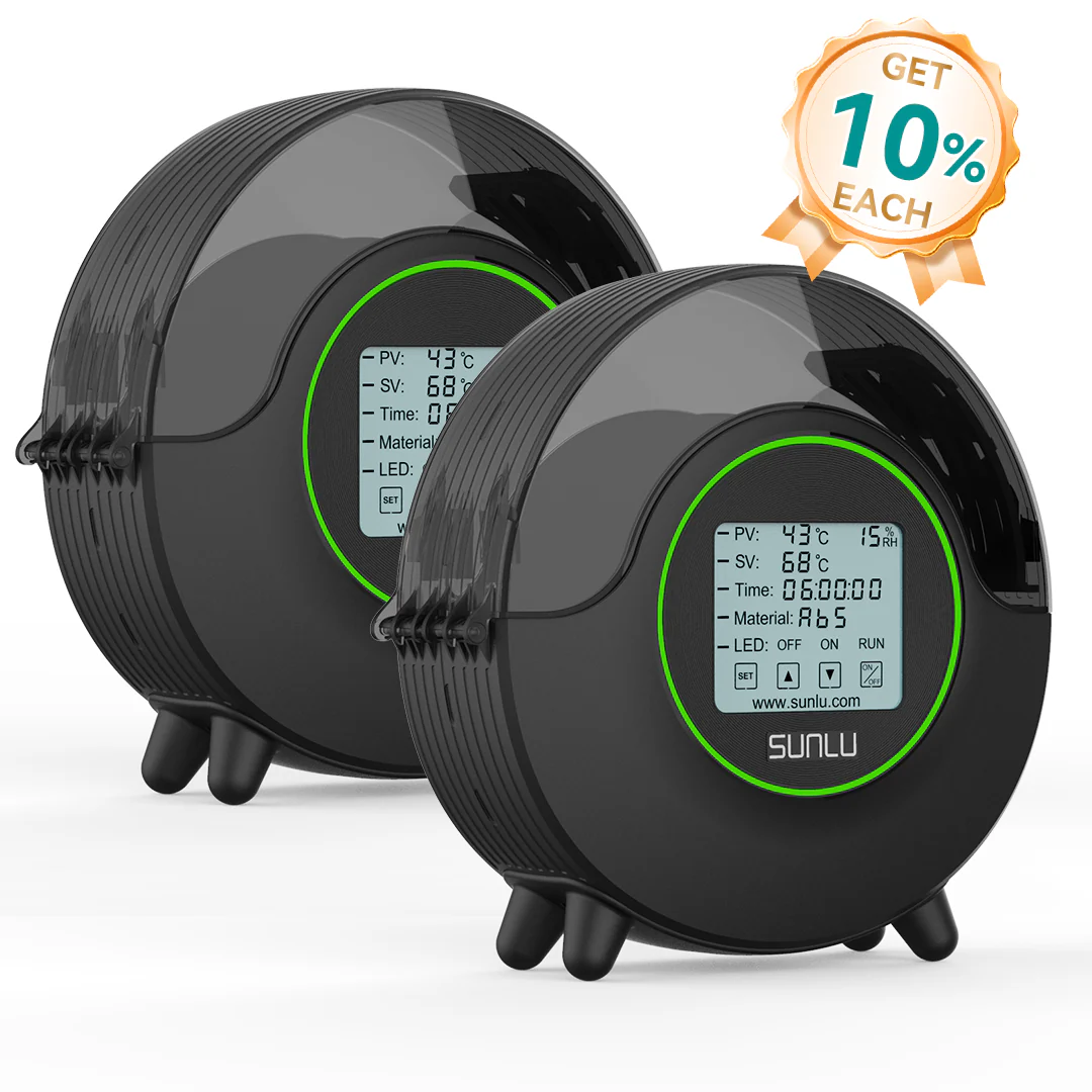SUNLU S2 Filament Dryer, 360° Surround Heating During 3D Printing - Image 12