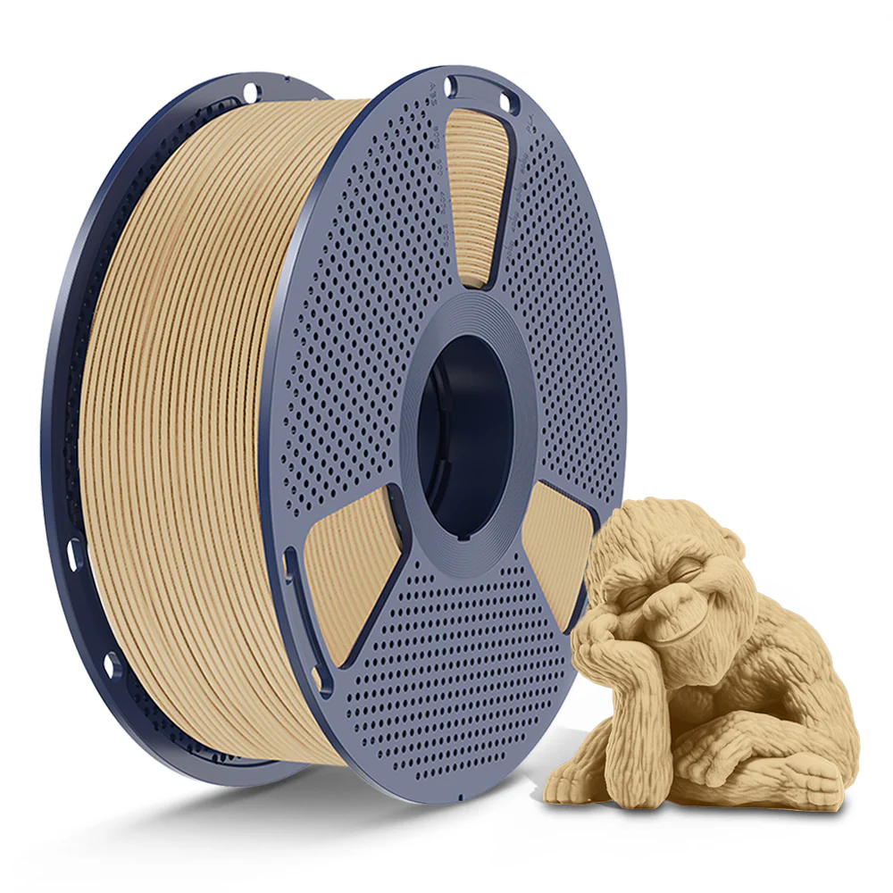 [MOQ: 3KG] Optimized Wood PLA 3D Printer Filament 1KG, Optimized and Upgraded Wood Texture - Image 16