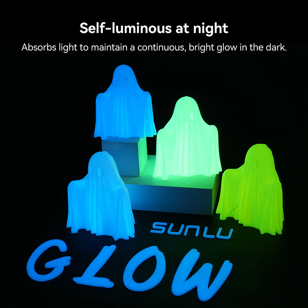 Glow in The Dark (Luminous) PLA 3D Printer Filament 1KG - Image 4