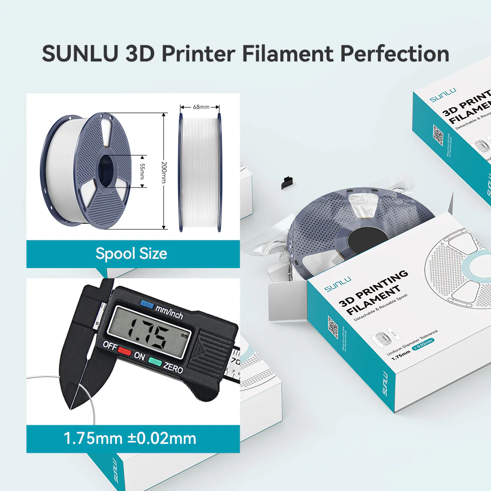 Glow in The Dark (Luminous) PLA 3D Printer Filament 1KG - Image 8