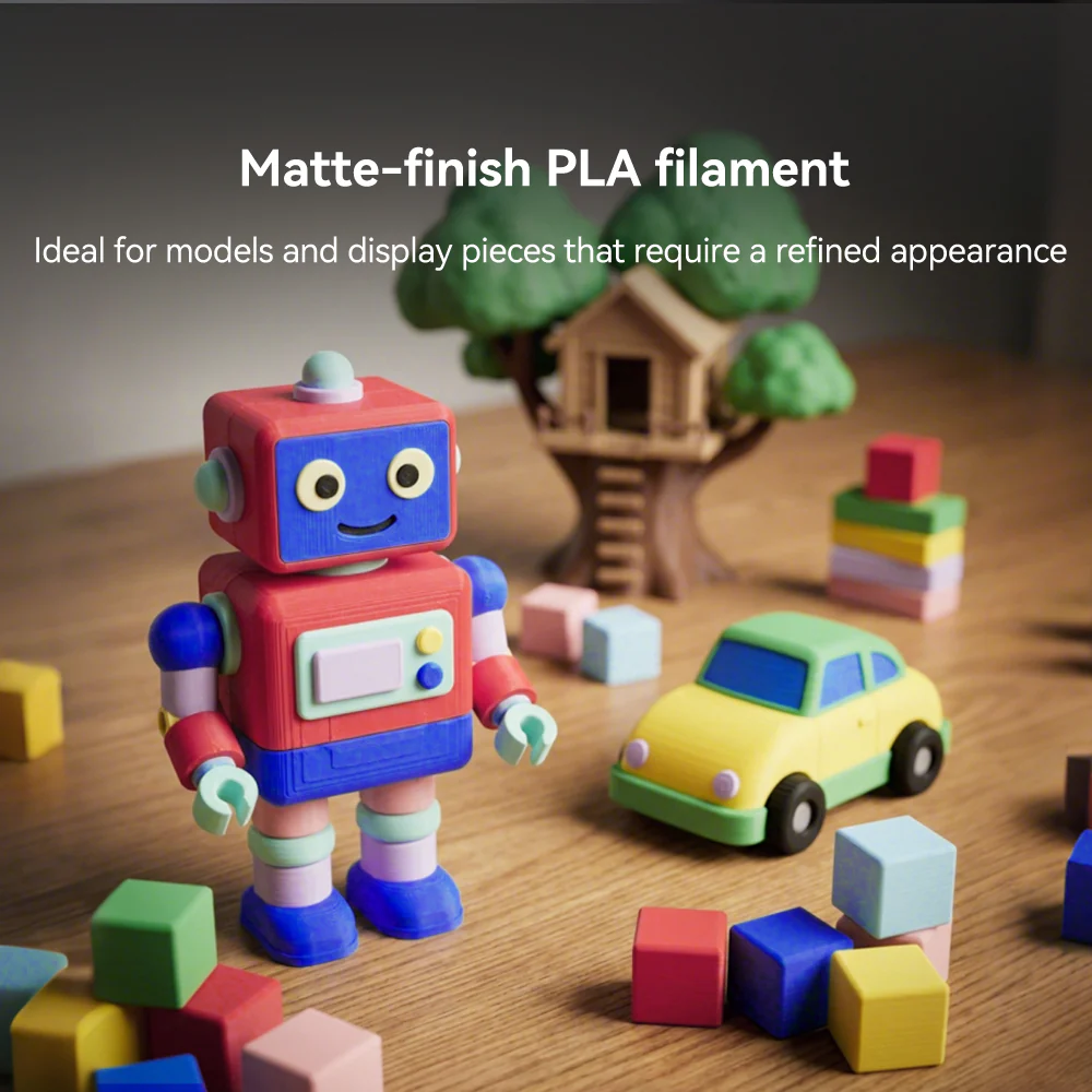 [MOQ: 6KG] Matte PLA 3D Printer Filament 1KG - Image 5