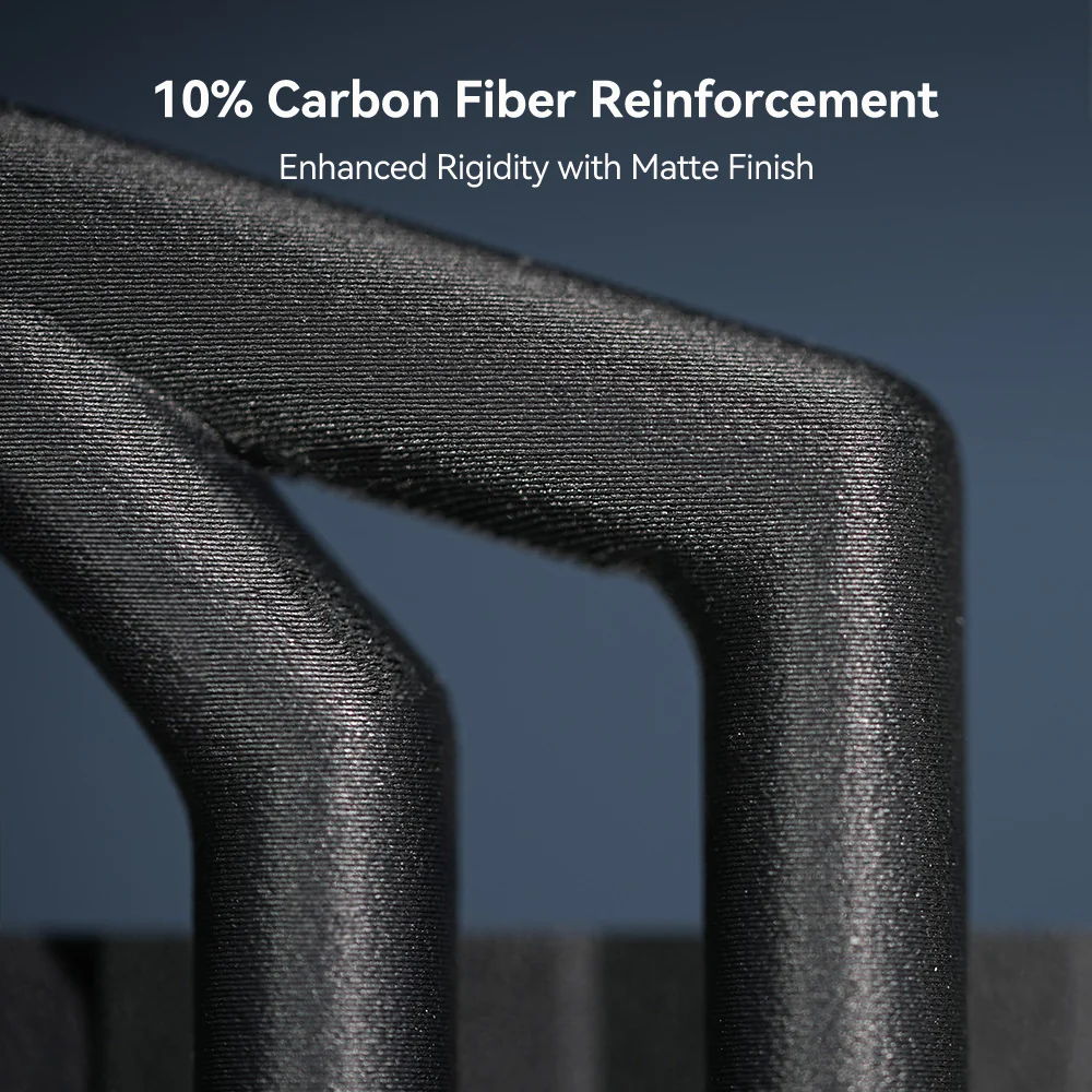 PETG-CF(PETG Carbon Fiber) 3D Printer Filament 1KG - Image 3