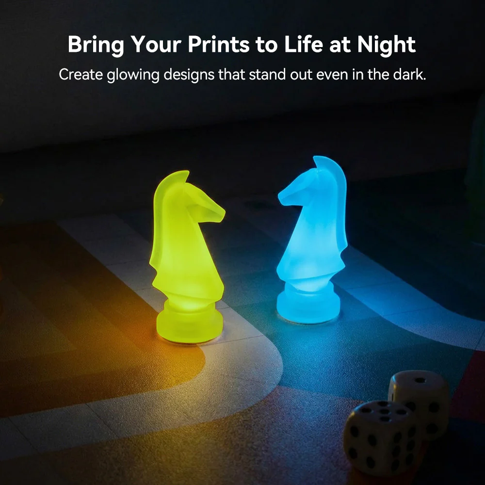[MOQ: 3KG] PETG Glow in The Dark (Luminous) 3D Printer Filament 1KG - Image 5
