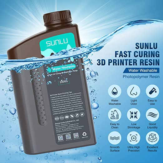 [Get 5 for the Price of 4] 1000g Water-wash Standard Resin - Image 3
