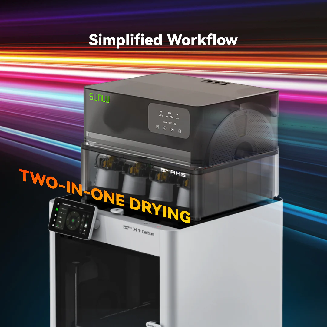 SUNLU AMS Heater, Upgraded your Bambu AMS, Enables Drying while Printing - Image 7