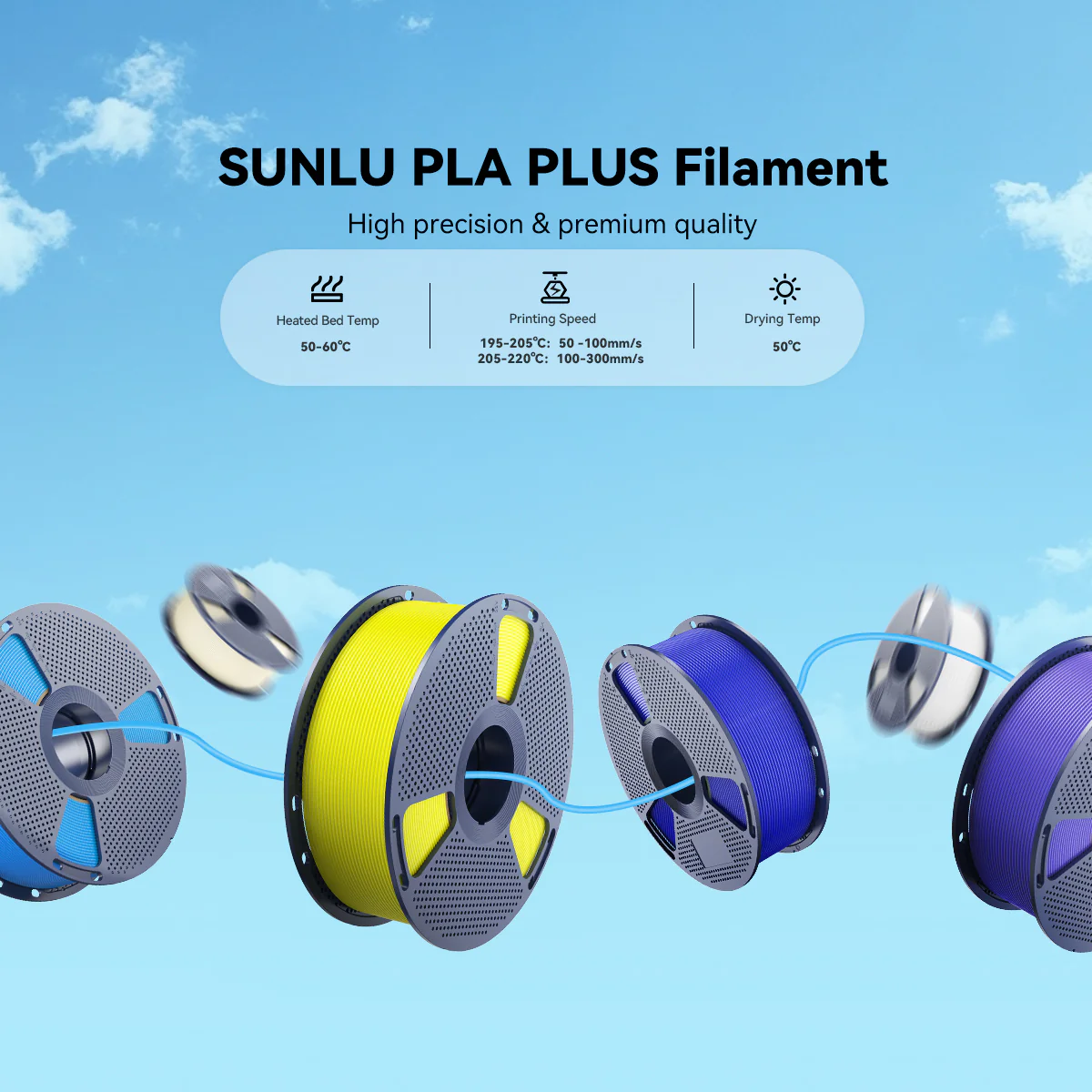 [MOQ: 6KG] PLA+(PLA Plus) 3D Printer Filament 1KG - Image 4