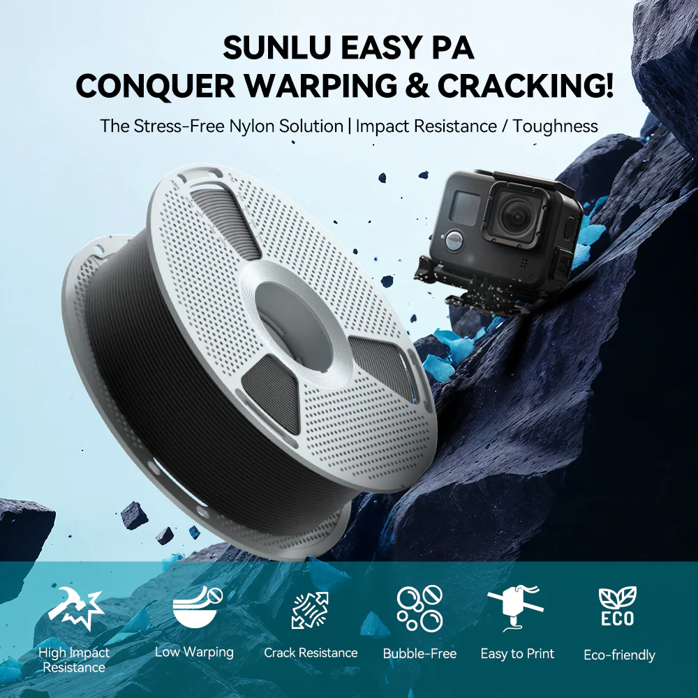 SUNLU Engineering Filament Collection EPA, PCABS, PA6CF, PA12CF, PA6-GF, PP, PC, ABS-GF, ABS-FR, PEEK - Image 12