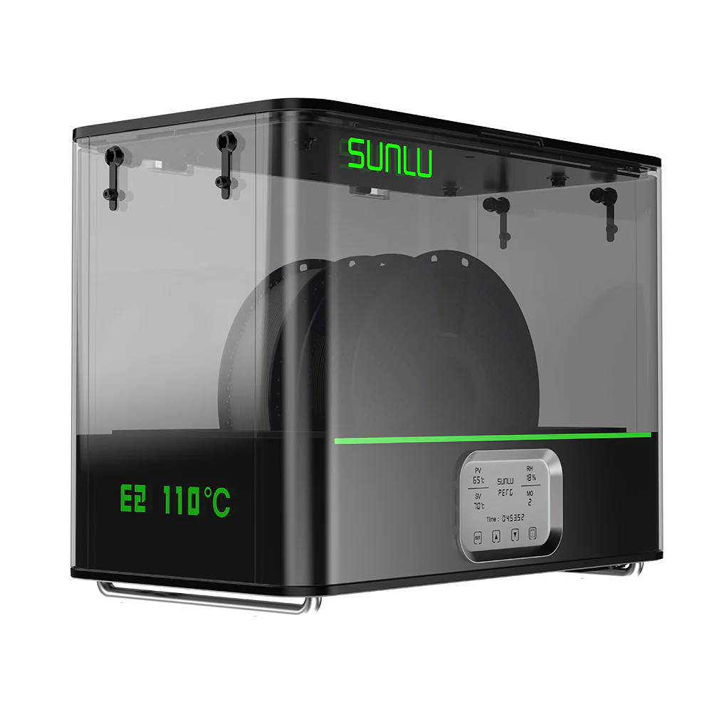 SUNLU FilaDryer E2, Up to 110℃, Professional Drying and Annealing, Born for Engineering 3D Printing Filaments - Image 27
