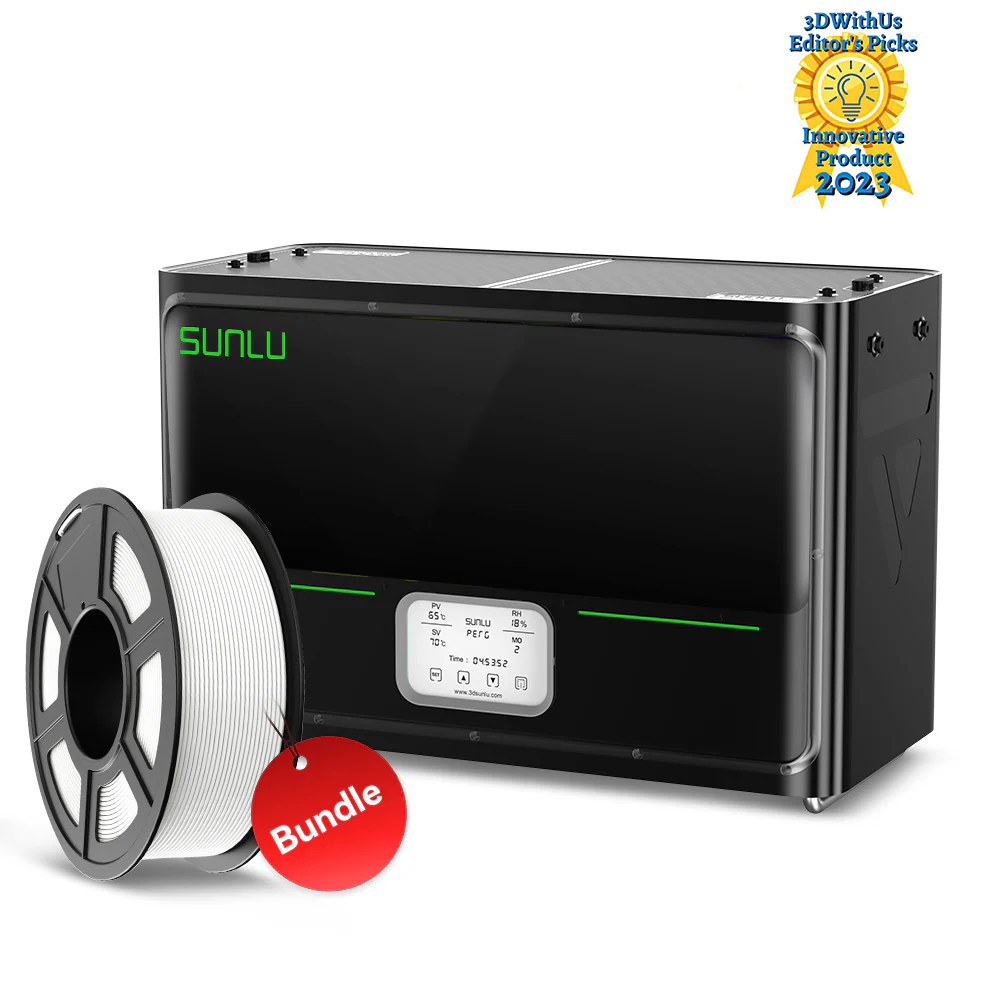 SUNLU FilaDryer S4, Temperature Balance and High Efficiency, the First Dryer for 4 Spools Capacity - Image 26