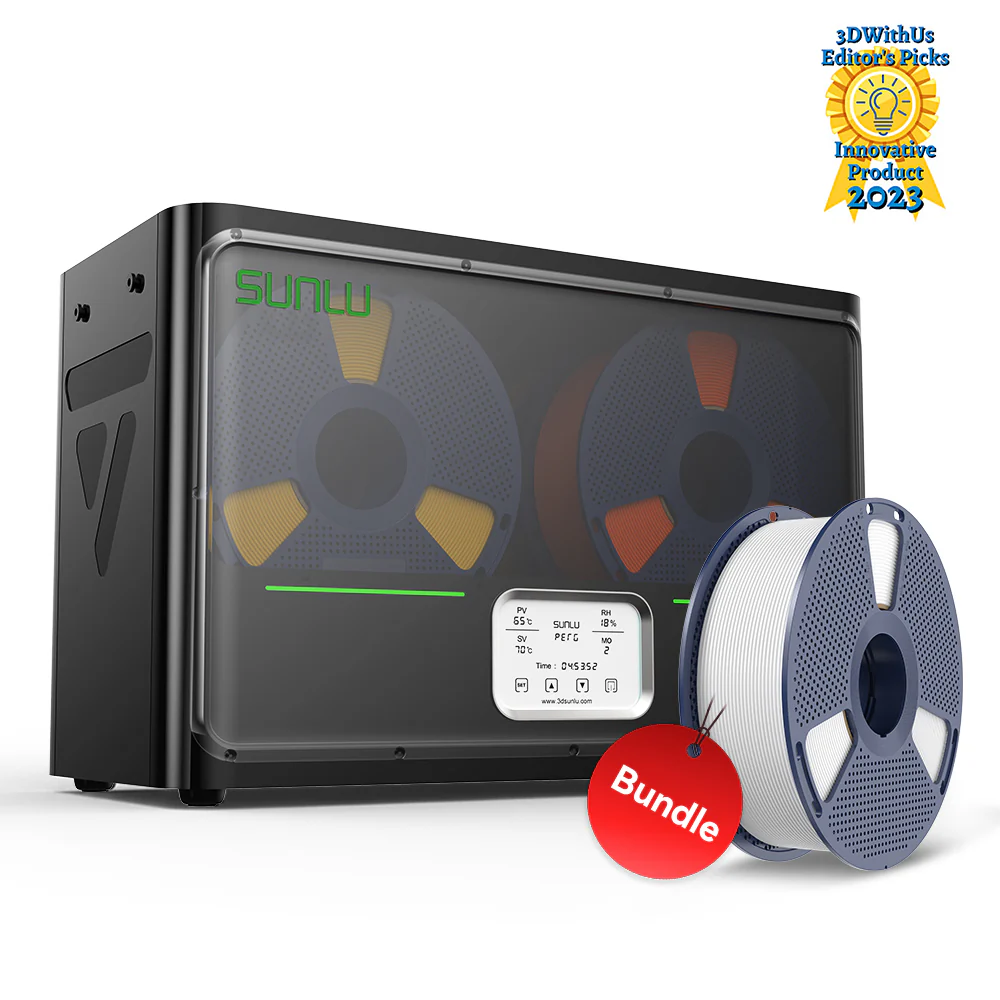 SUNLU FilaDryer S4, Temperature Balance and High Efficiency, the First Dryer for 4 Spools Capacity - Image 28