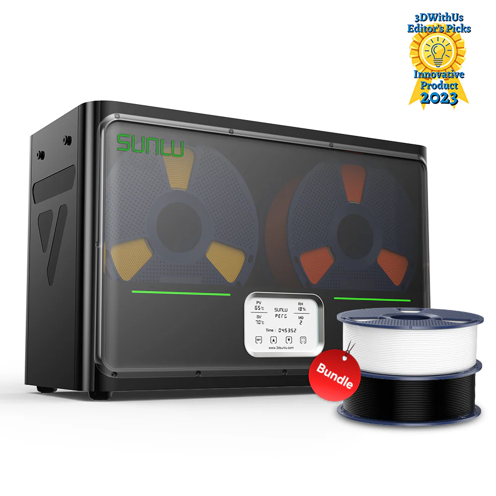 SUNLU FilaDryer S4, Temperature Balance and High Efficiency, the First Dryer for 4 Spools Capacity - Image 29