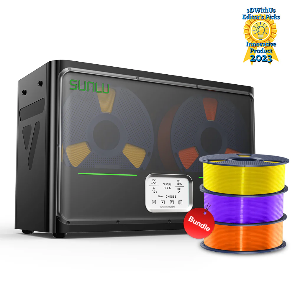SUNLU FilaDryer S4, Temperature Balance and High Efficiency, the First Dryer for 4 Spools Capacity - Image 30