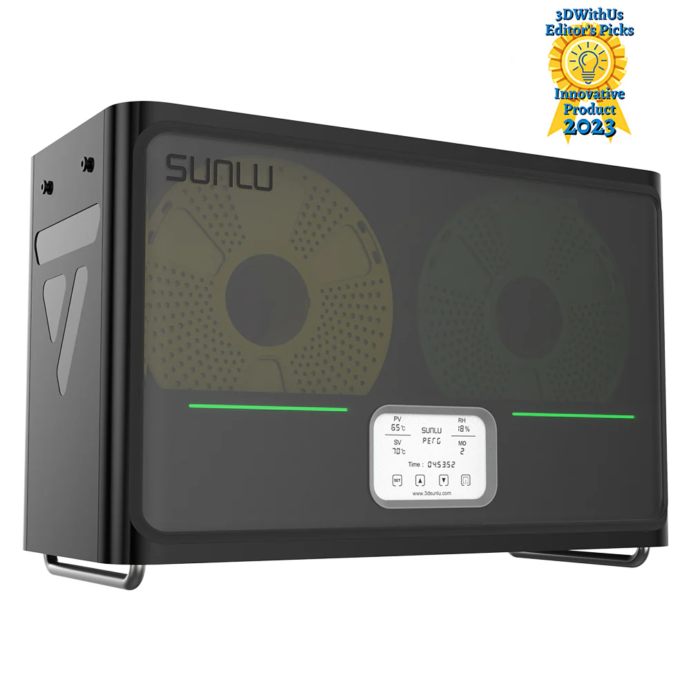 SUNLU FilaDryer S4, Temperature Balance and High Efficiency, the First Dryer for 4 Spools Capacity - Image 9
