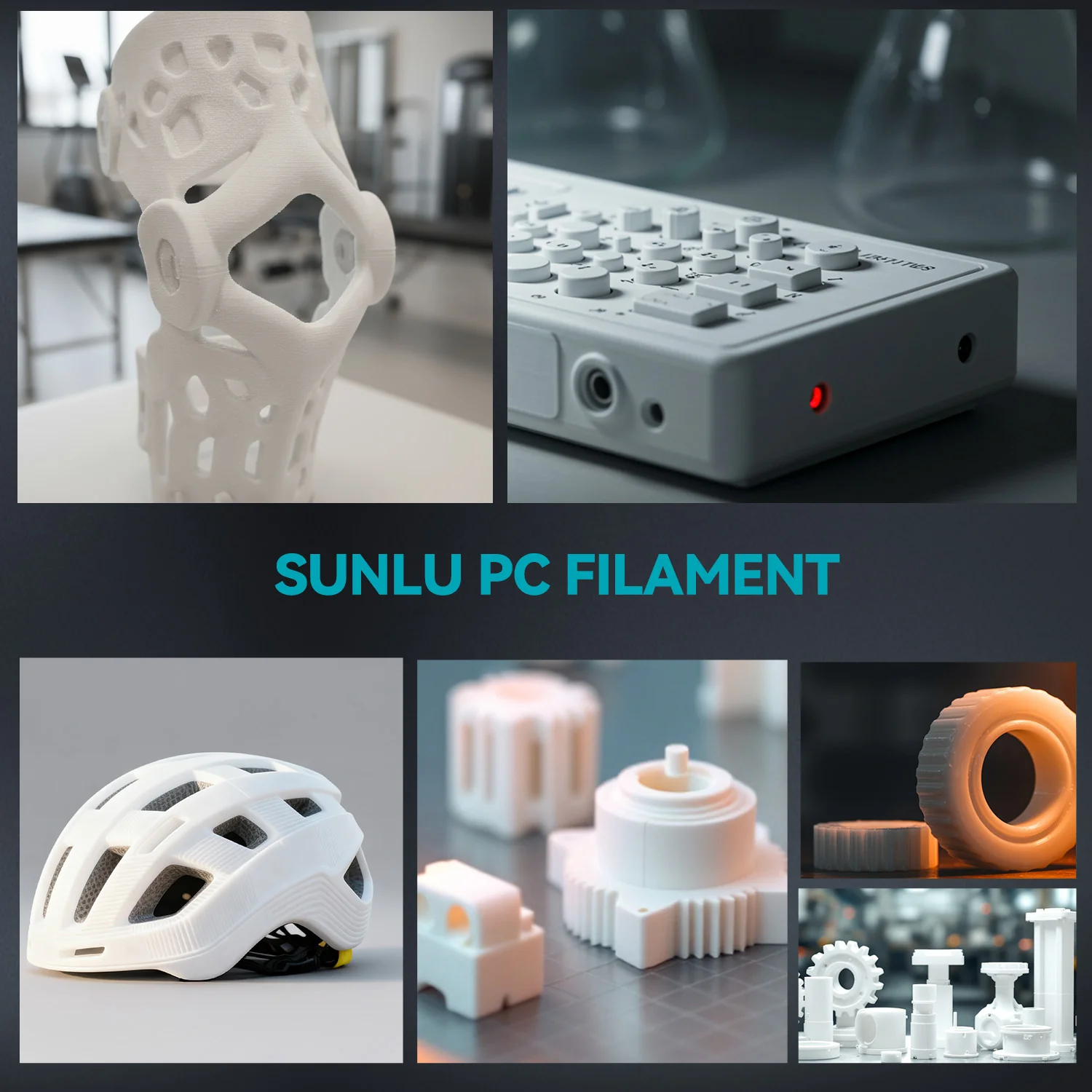 PC (Polycarbonate) 3D Printer Filament 1KG - Image 8
