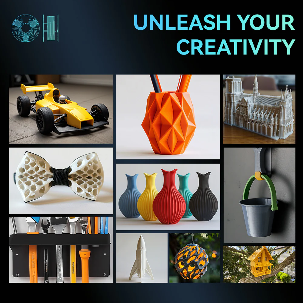 [Refill Freely, No Spool Waste] SUNLU Refill Filament 1KG, PLA, PLA+, PLA+2.0, PETG Filament, Compatible with 2025 SUNLU 3rd-Generation Reusable Spool and Bambu Reusable Spool - Image 4