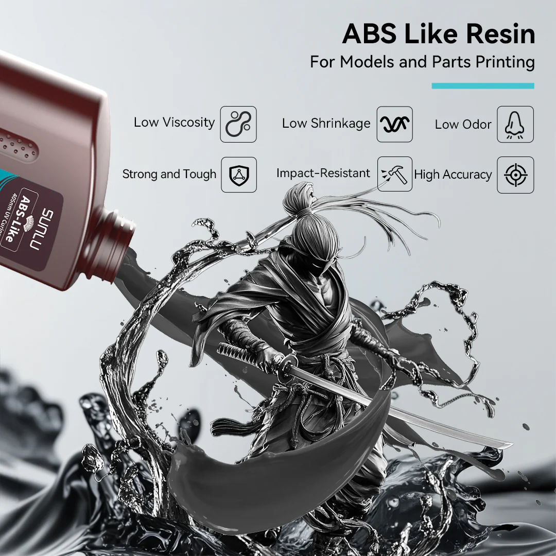 [MOQ: 6 Bottles] ABS Like Resin 2000G - Image 8